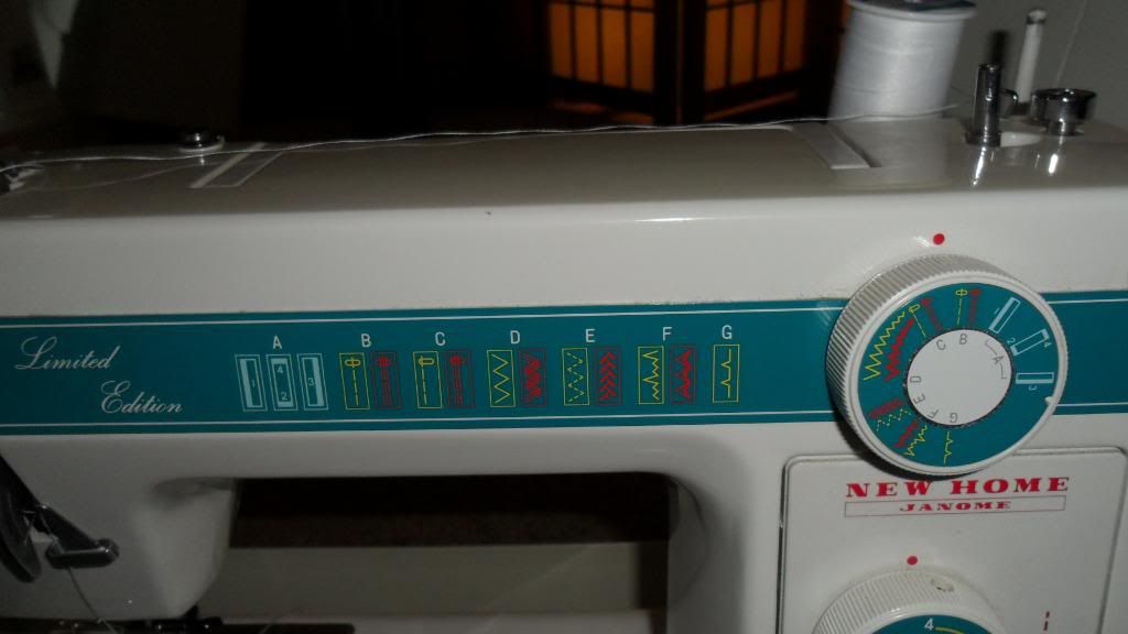 Janome New Home Model 108 Limited Edition Sewing Machine And Case 150